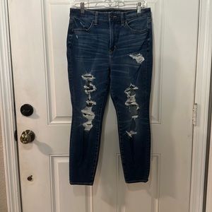 American Eagle Super Hi-Rise Jegging Size 10 x-Short